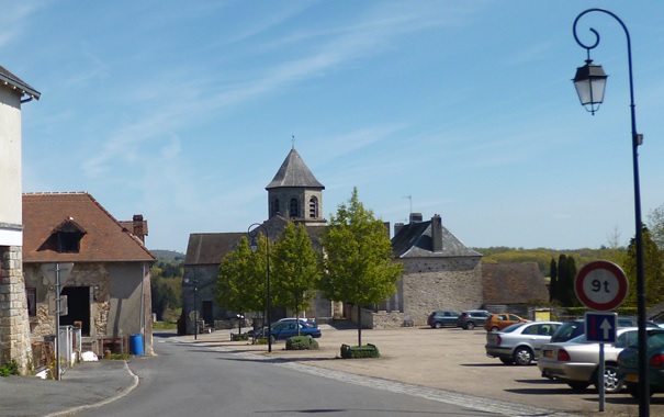 Place église Ladignac